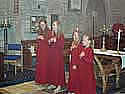 Picture, Junior Choir Signing